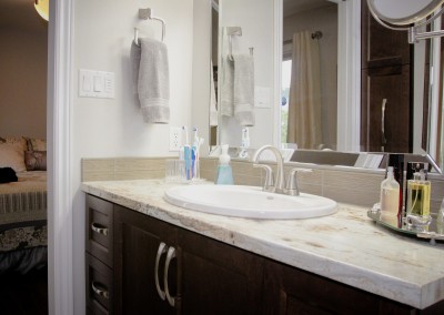 Trembley Renovation - Bathroom Vanity