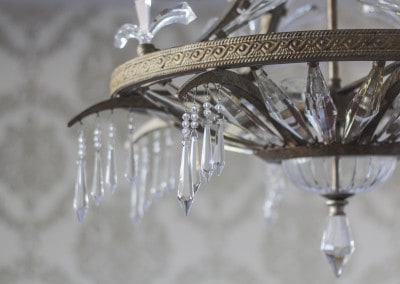 South Glengarry Home - Dining Room Detail Chandelier