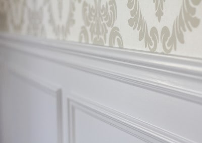 South Glengarry Home - Dining Room Detail Wainscoting