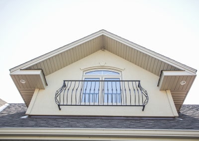 South Glengarry Home - Exterior Balcony