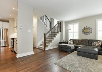Kettle Creek Stairs and Livingroom